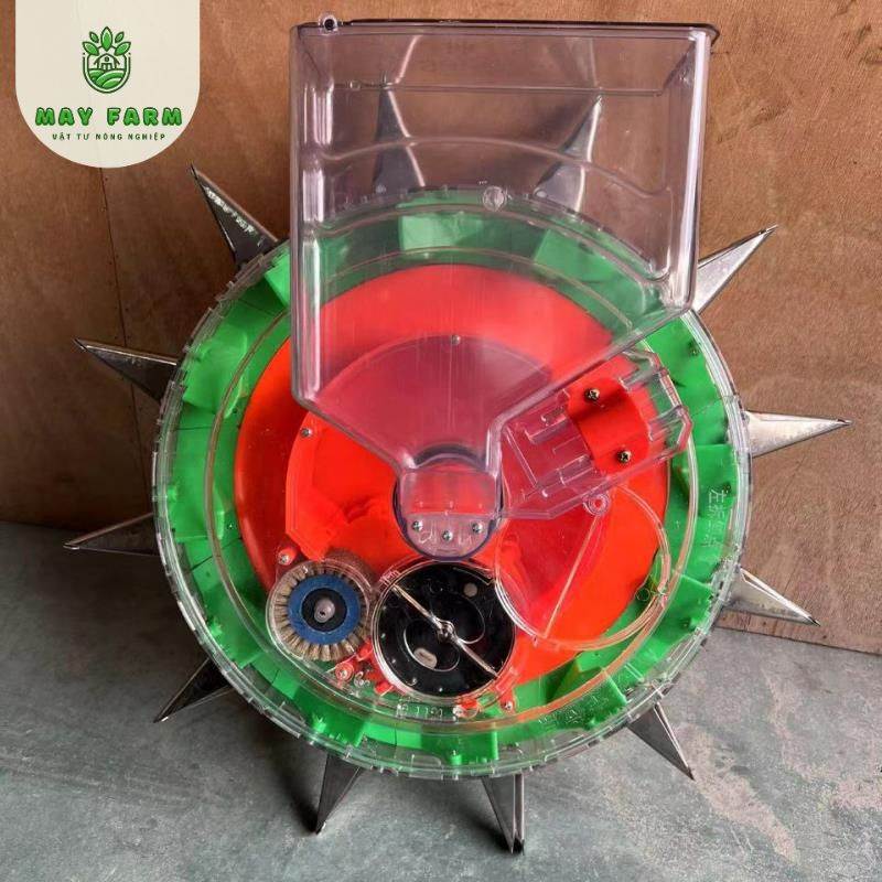 Máy gieo hạt tự động 12 răng 12R-CG, 1 hàng bánh lăn 13.5cm - Ảnh 2