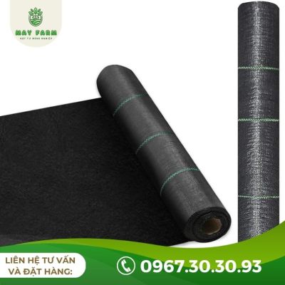 Bạt phủ chống cỏ 80g 90g hàng nhập Đài Loan (Đủ kích thước) - Ảnh 5