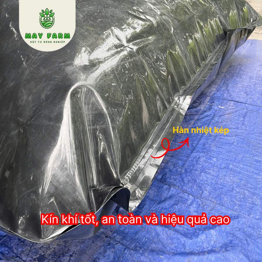 kín khí - Túi biogas, Túi khí biogas hdpe, Túi chứa phân lợn HDPE
