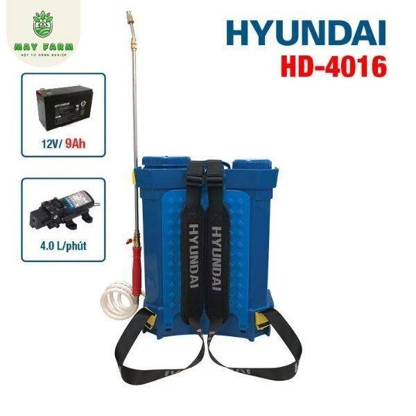 Bình xịt điện hyundai hd - 4016 chính hãng - Ảnh 3