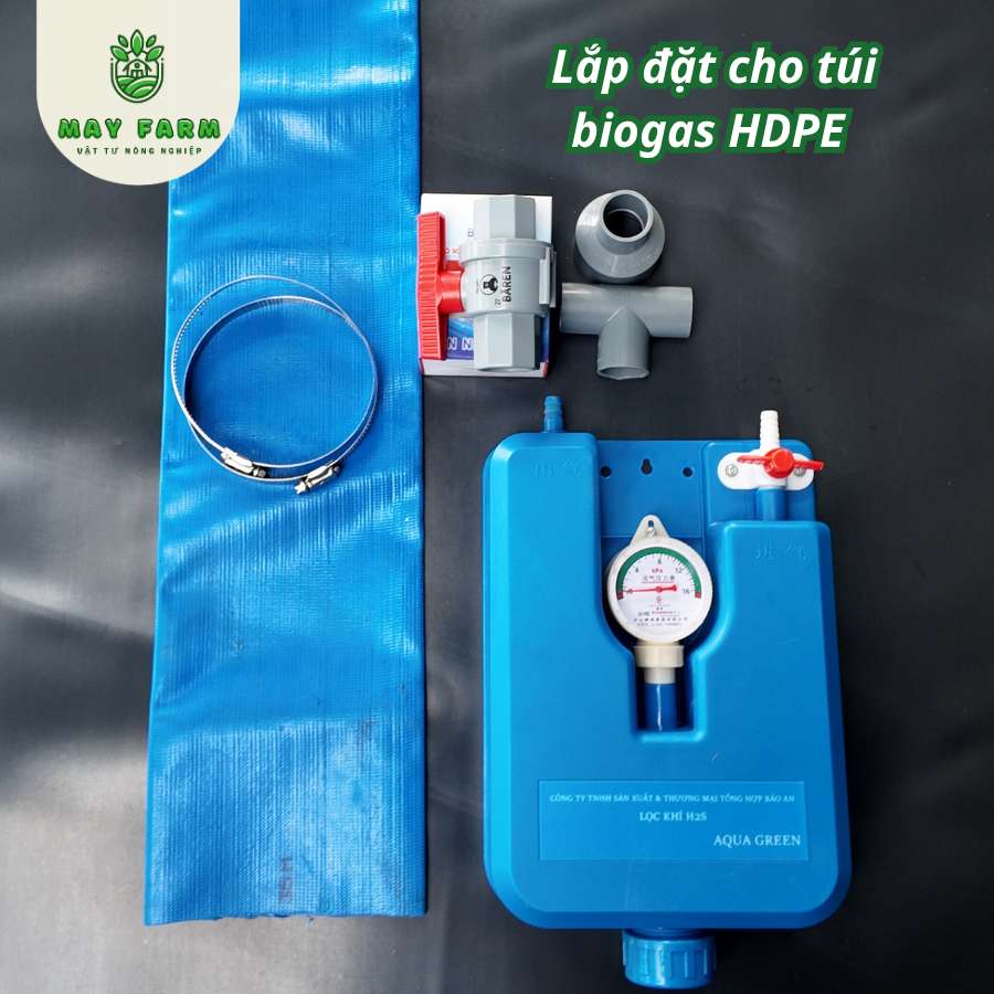 ứng dụng - bình lọc khí biogas trên 20 khối 