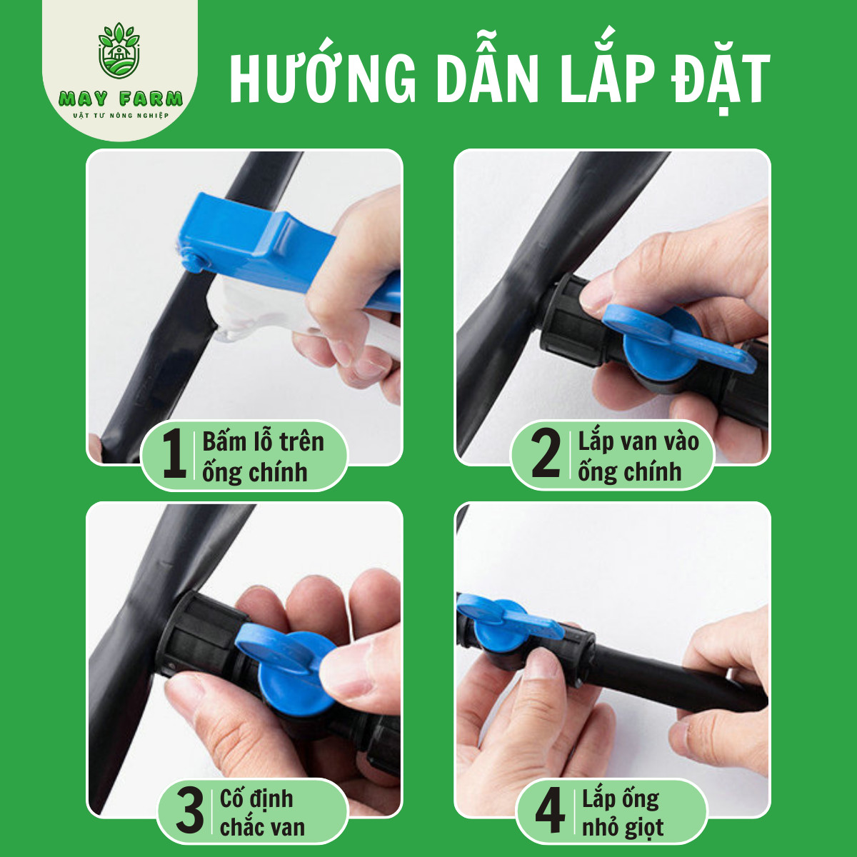 Dây Dẫn Tưới Chính PE Ống Mềm Phi 28, 42, 50, 63 Chất Lượng Cao, Uy Tín, Giá Tốt, Siêu Bền - Ảnh 2