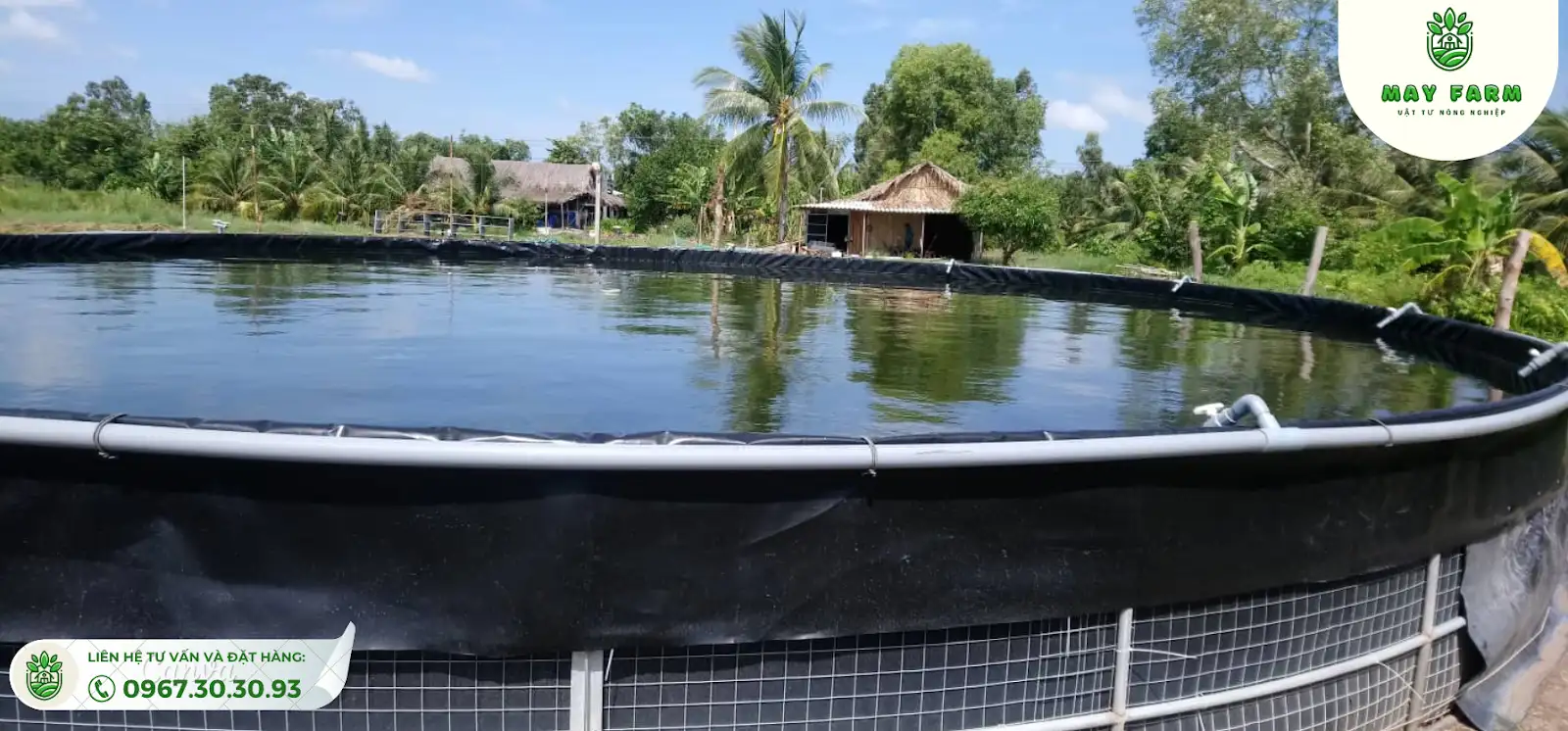 những ưu điểm vượt trội của bạt lót hồ chứa nước