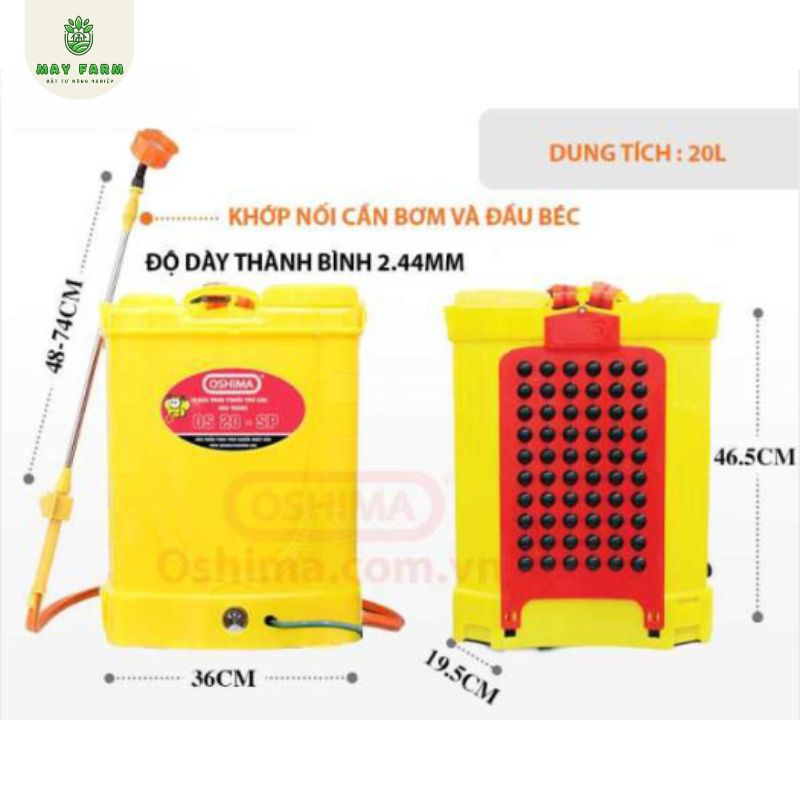 Bình xịt thuốc diệt côn trùng Oshima OS20 - Ảnh 2