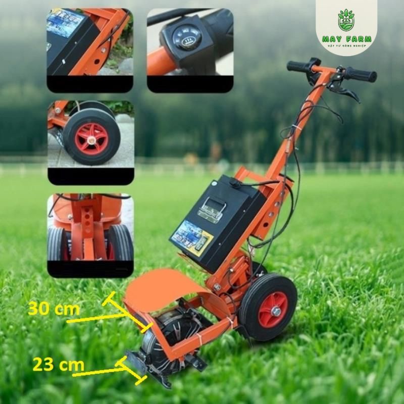 Máy cày chạy điện MCD-3023, Máy cày đa năng - Ảnh 3