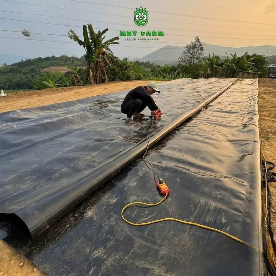 Bạt HDPE 2mm đủ kích thước, chất lượng - Ảnh 7