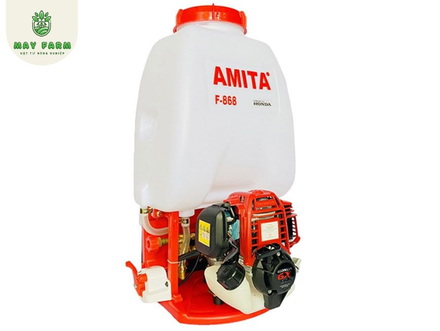 Máy phun thuốc Honda AMITA F-868 GX35 1.6HP - Ảnh 3