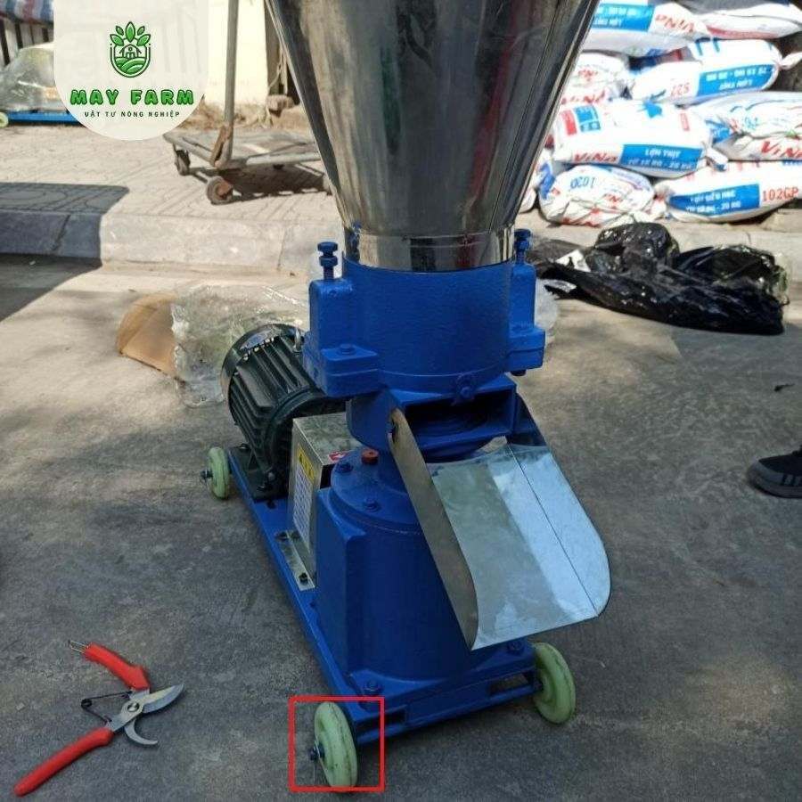 Máy ép cám viên KL-125 cho gia súc, gia cầm - Ảnh 6