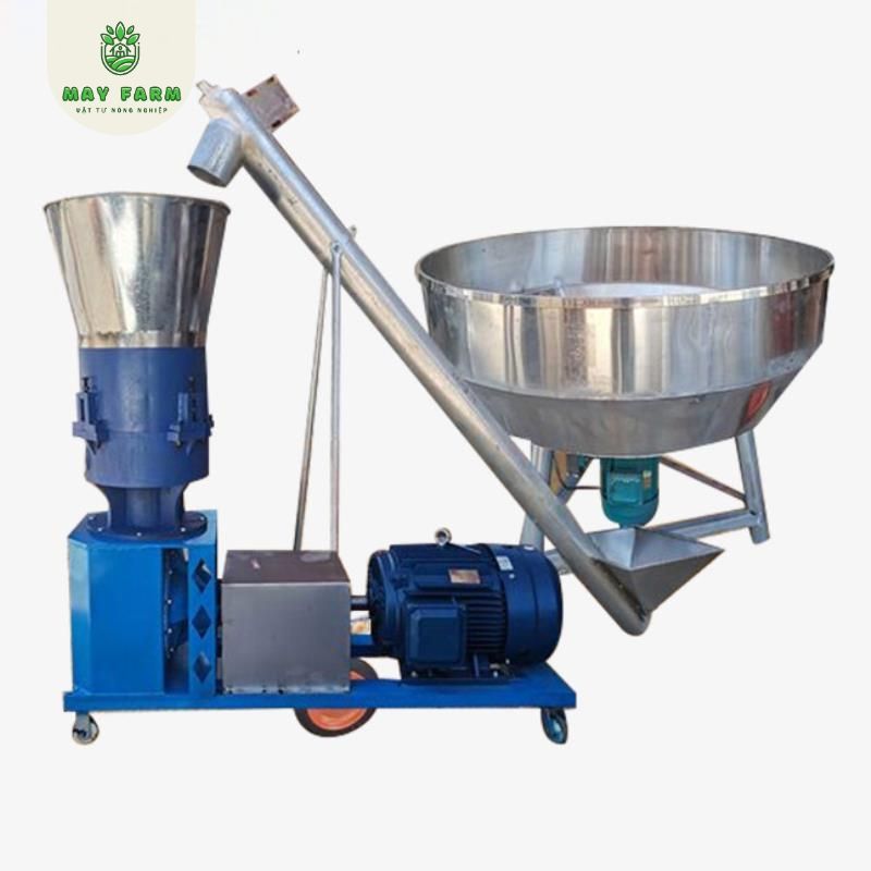 Máy ép cám viên KL-300 cho gia súc, gia cầm - Ảnh 5