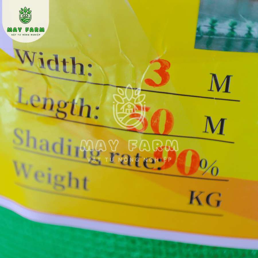 Lưới che nắng khổ 3m - Ảnh 2