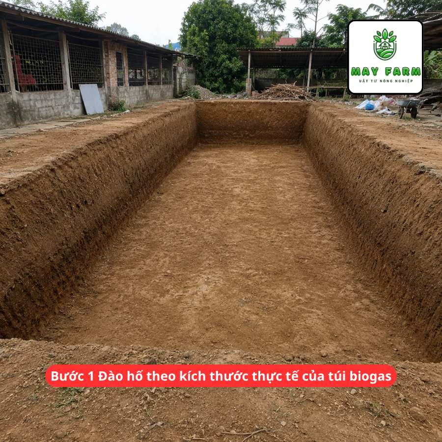 b1- Túi Biogas HDPE 15 Khối Dày 1mm