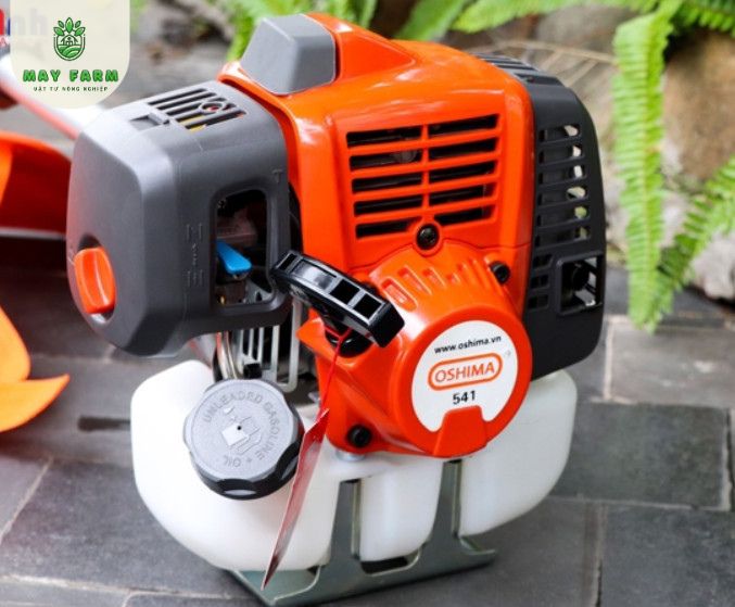 Máy cắt cỏ Oshima 541 1.6KW Cam - xám 2 thì (rời, chết) - Ảnh 4