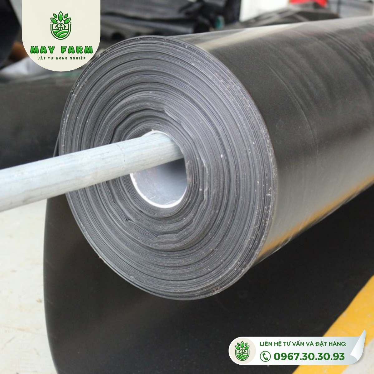 Bạt hdpe 0,3mm, Bạt chống thấm hdpe, Bạt nuôi cá, khổ rộng 1m đến 5m, nhận gia công theo yêu cầu - Ảnh 4