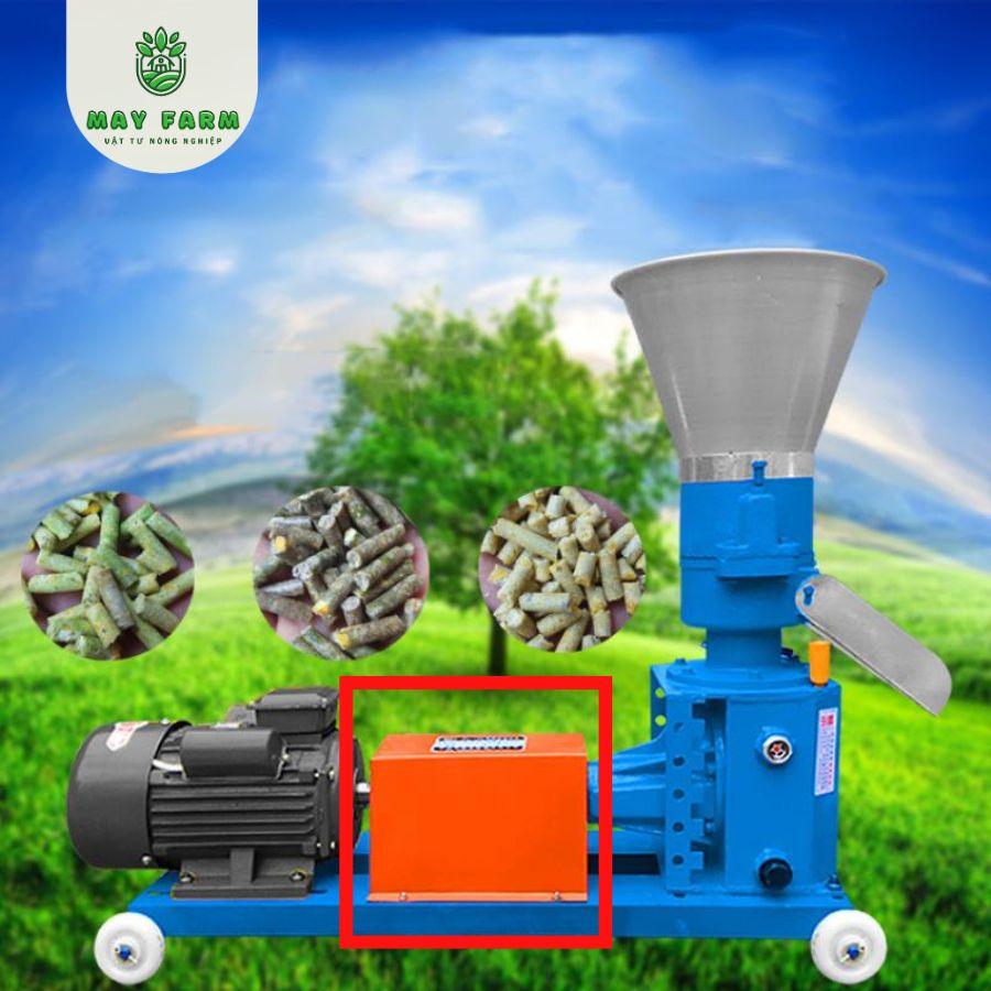 Máy ép cám viên KL-125 cho gia súc, gia cầm - Ảnh 4