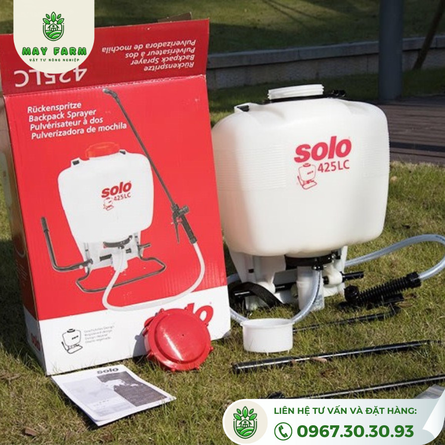 bình xịt điện bằng tay solo 