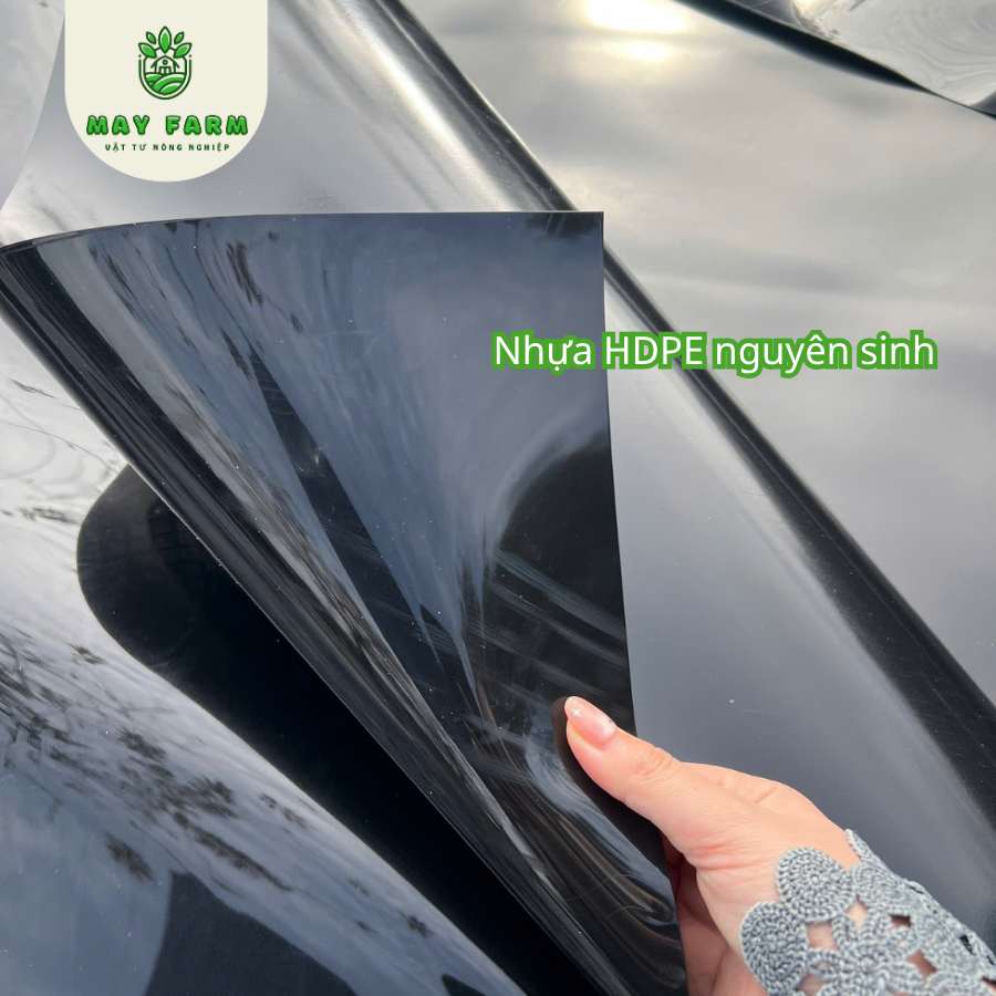 Ưu điểm Túi Biogas hdpe 22 khối làm từ bạt 1mm