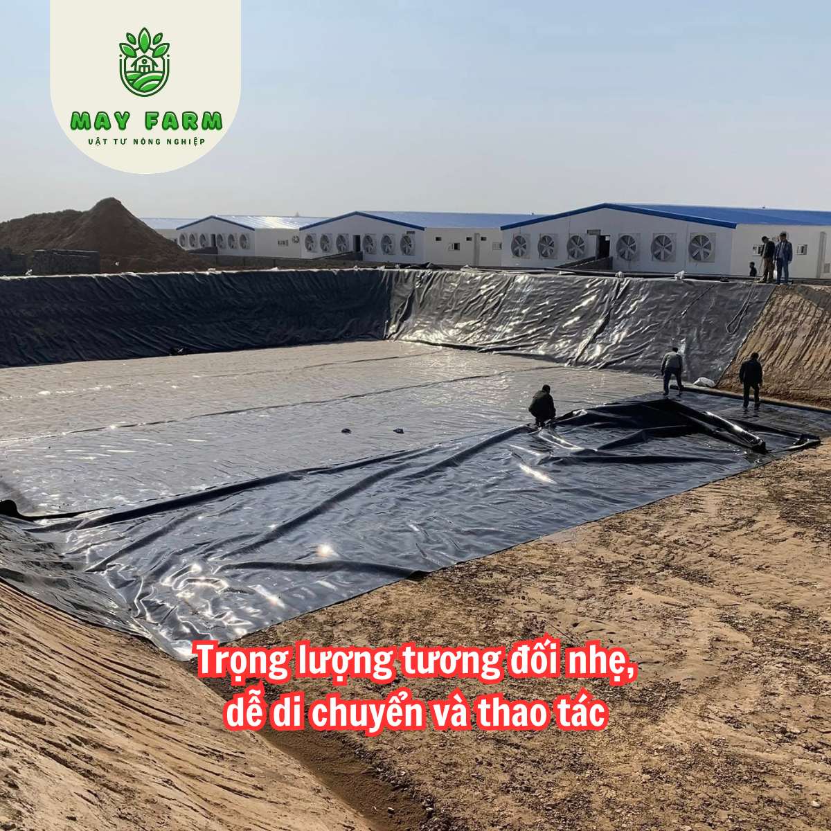 trọng lượng - Bạt hdpe 0,3mm, Bạt chống thấm hdpe, Bạt nuôi cá 