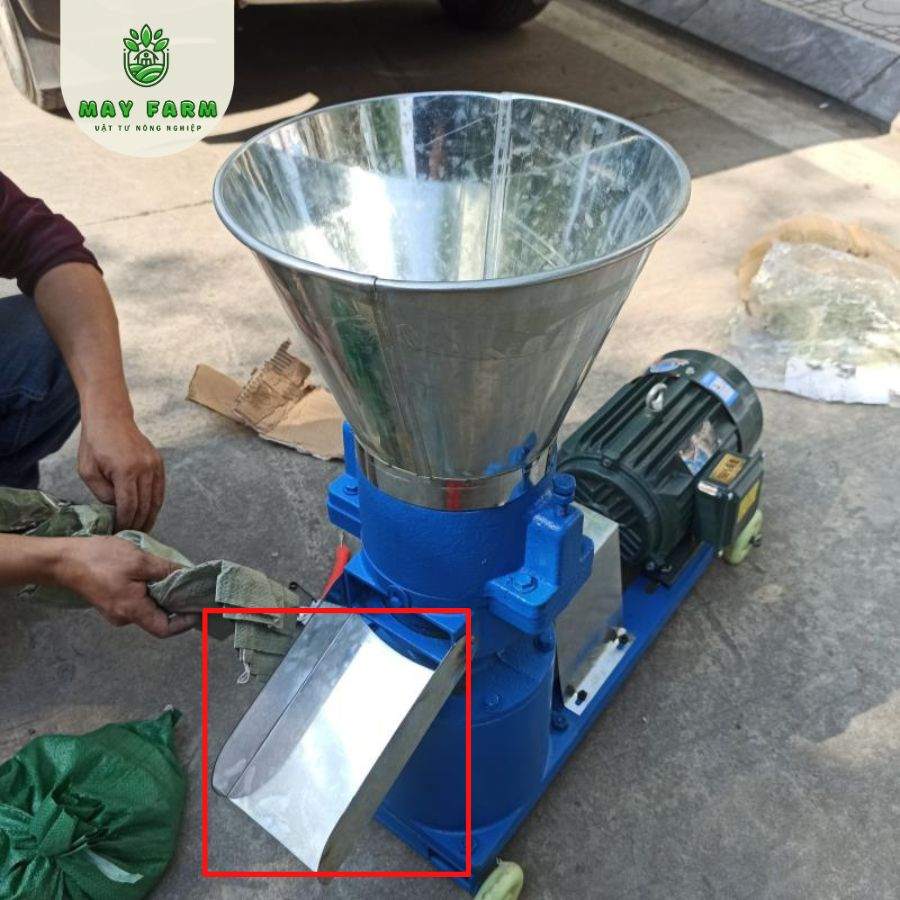 Máy ép cám viên KL-125 cho gia súc, gia cầm - Ảnh 5