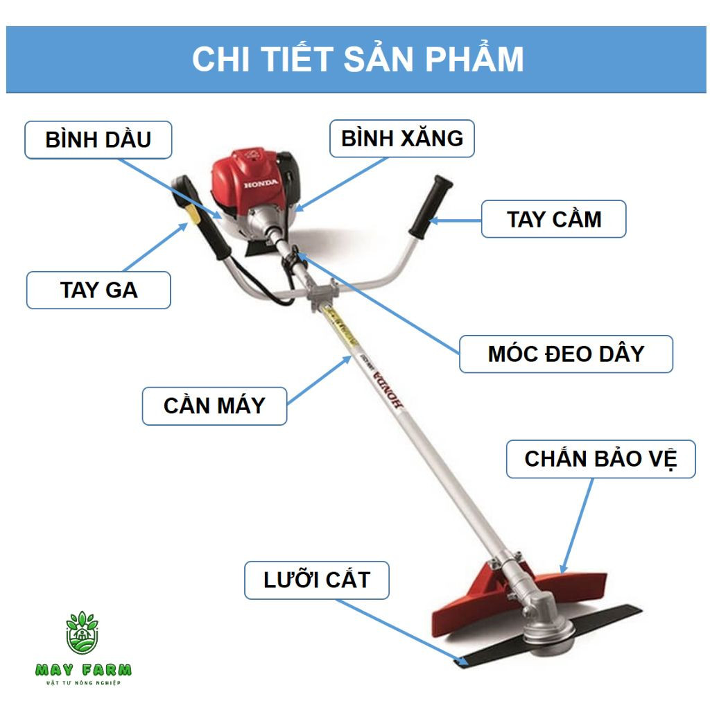 Máy cắt cỏ Honda Sabre PL - 35MB (GX35) - Ảnh 3