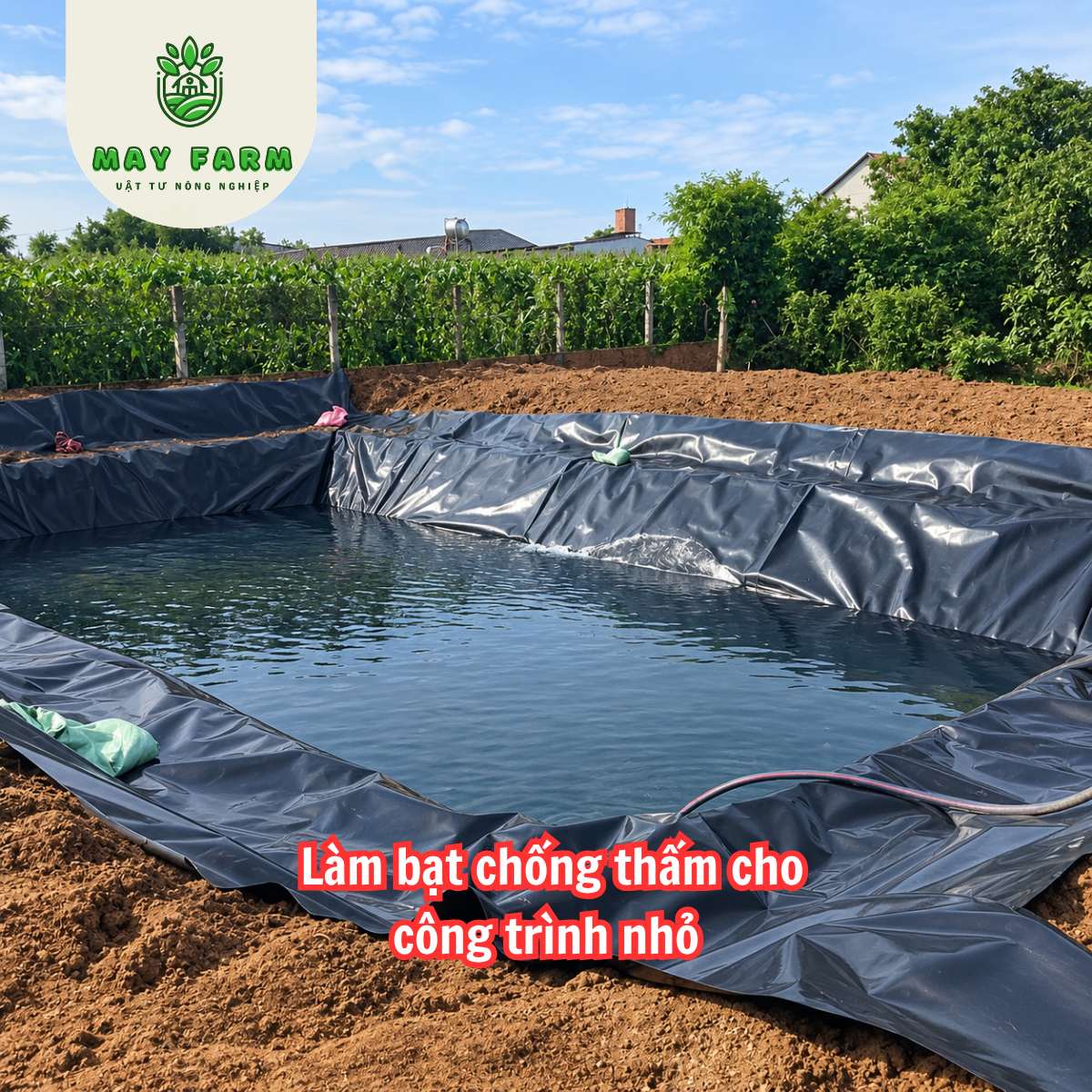  Làm bạt chống thấm - Bạt hdpe 0,3mm, Bạt chống thấm hdpe, Bạt nuôi cá 