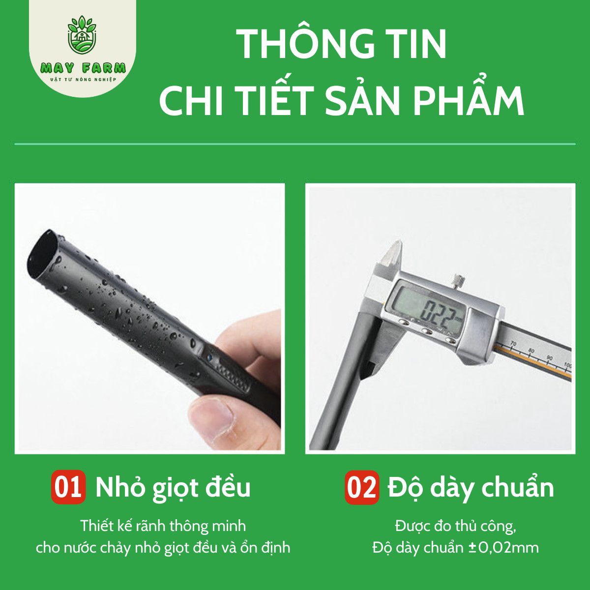 Băng Tưới Nhỏ Giọt Chất Lượng Cao, Đủ Loại, Giá Tốt - Ảnh 3