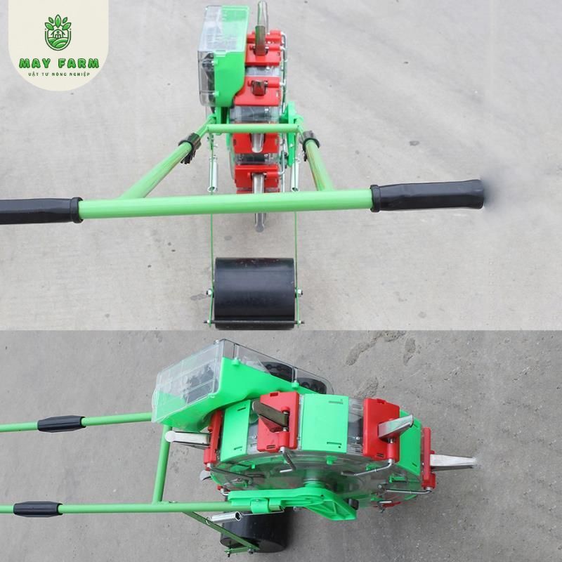 Máy gieo hạt tự động 12 răng 12R-SD- Dụng cụ tra hạt một hàng 14cm - Ảnh 3