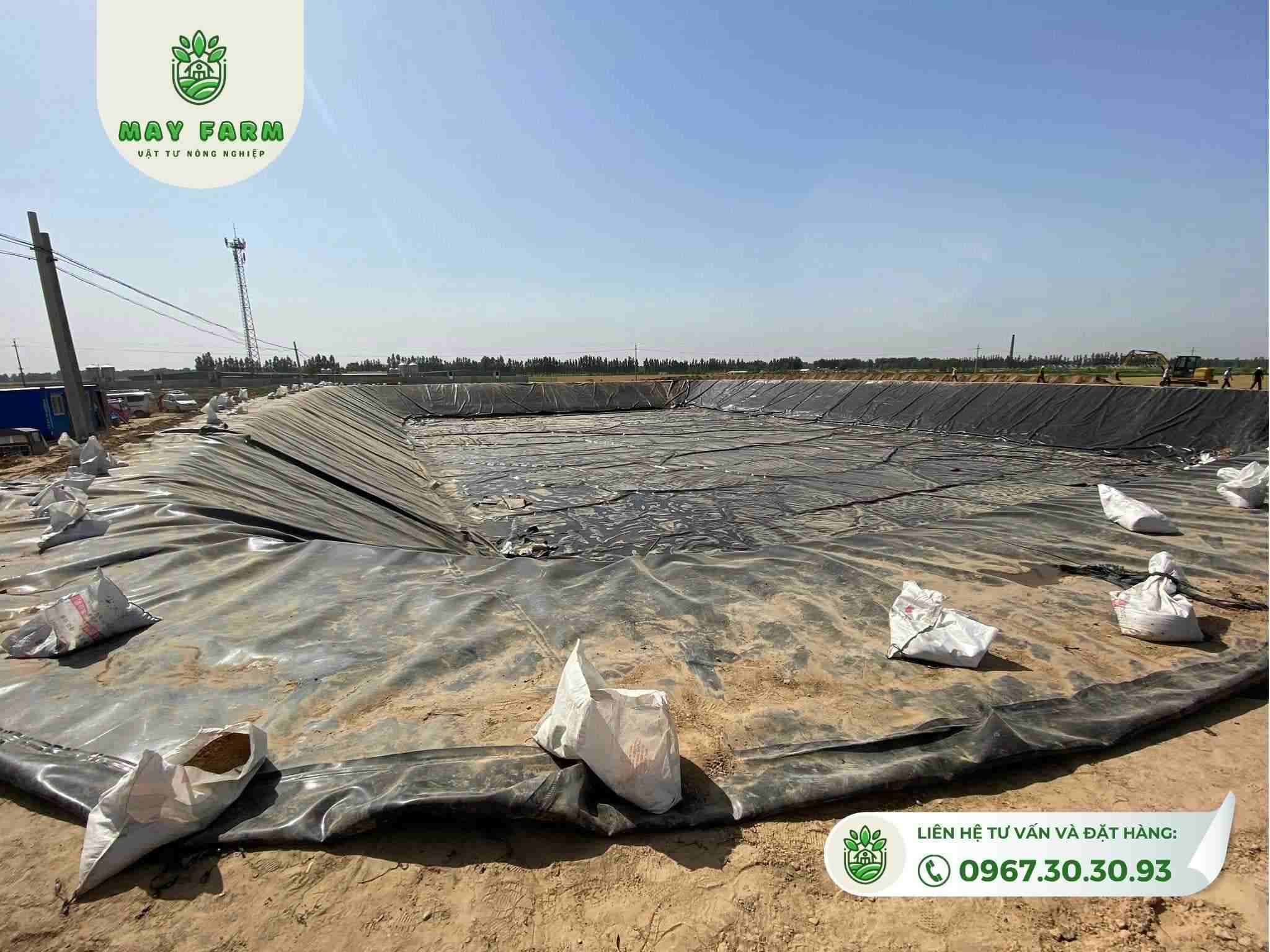 Bạt HDPE dùng trong nuôi trồng thủy sản